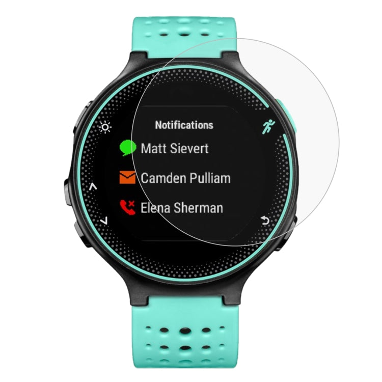 ENKAY Hat-Prince pour montre intelligente Garmin Forerunner 235 0,2 mm 9H Dureté de surface 2,15D Film d'écran en verre trempé antidéflagrant 2 pièces