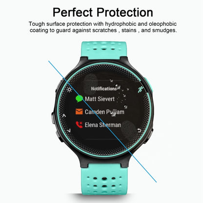 ENKAY Hat-Prince pour montre intelligente Garmin Forerunner 235 0,2 mm 9H Dureté de surface 2,15D Film d'écran en verre trempé antidéflagrant 2 pièces