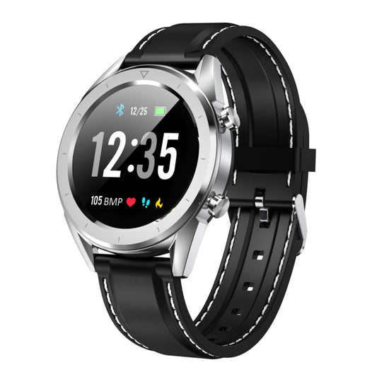 DT28 1,54 pouces IP68 bracelet en silicone étanche Smartwatch Bluetooth 4.2, prise en charge du rappel d'appel entrant/surveillance de la pression artérielle/paiement de la montre