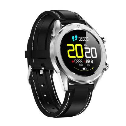 DT28 1,54 pouces IP68 bracelet en silicone étanche Smartwatch Bluetooth 4.2, prise en charge du rappel d'appel entrant/surveillance de la pression artérielle/paiement de la montre