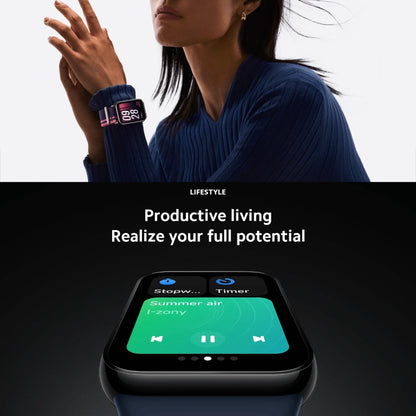 Montre intelligente d'origine Xiaomi Mi Band 8 Pro Global 1,74 pouces AMOLED écran couleur 5ATM étanche, prise en charge GPS / NFC / fréquence cardiaque