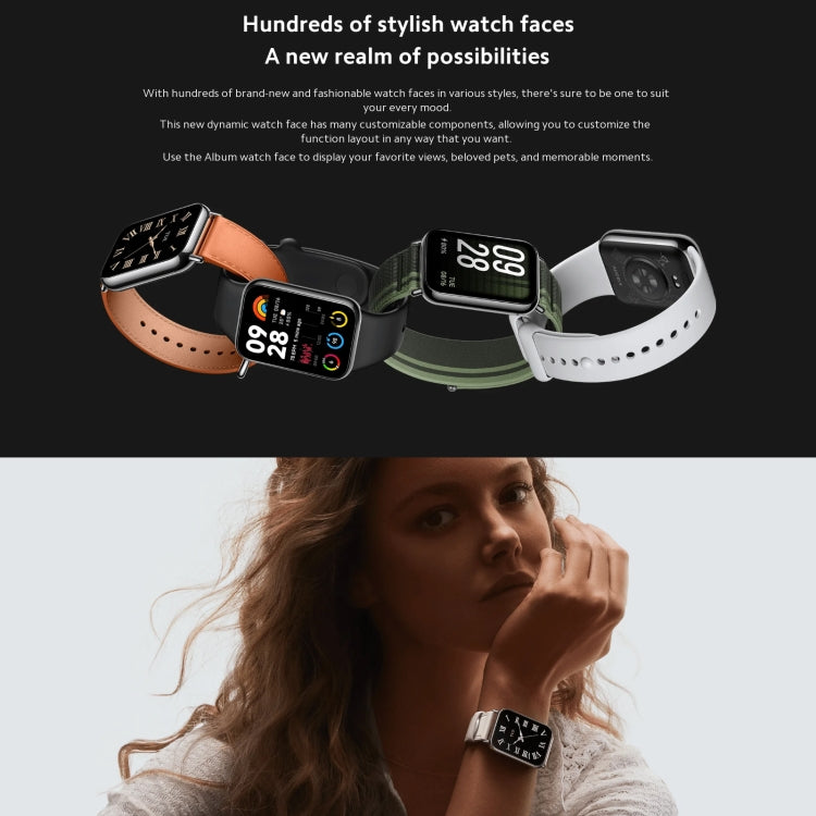 Montre intelligente d'origine Xiaomi Mi Band 8 Pro Global 1,74 pouces AMOLED écran couleur 5ATM étanche, prise en charge GPS / NFC / fréquence cardiaque