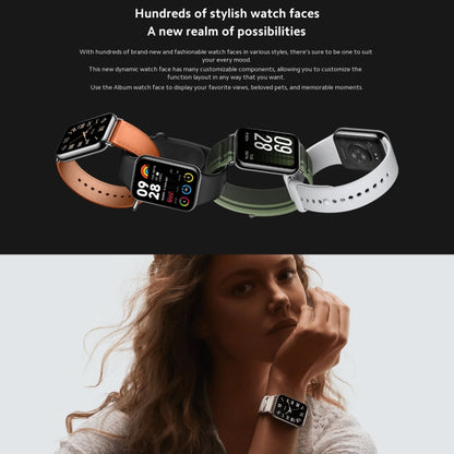 Montre intelligente d'origine Xiaomi Mi Band 8 Pro Global 1,74 pouces AMOLED écran couleur 5ATM étanche, prise en charge GPS / NFC / fréquence cardiaque
