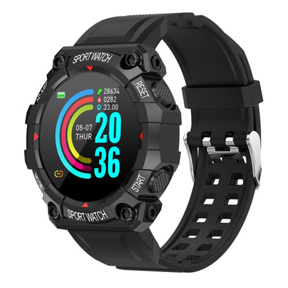 Montre intelligente de sport à écran rond couleur FD68 de 1,3 pouces, prise en charge de la fréquence cardiaque/mode multisports, FD68