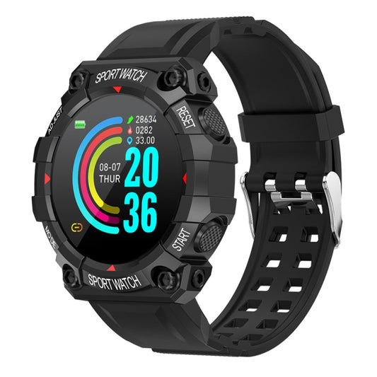 Montre intelligente de sport à écran rond couleur FD68 de 1,3 pouces, prise en charge de la fréquence cardiaque/mode multisports, FD68
