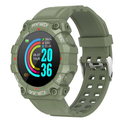Montre intelligente de sport à écran rond couleur FD68 de 1,3 pouces, prise en charge de la fréquence cardiaque/mode multisports, FD68