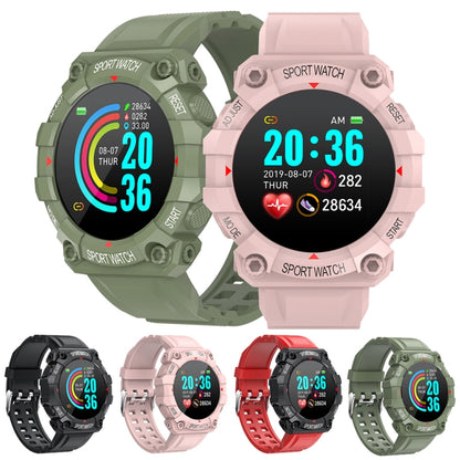 Montre intelligente de sport à écran rond couleur FD68 de 1,3 pouces, prise en charge de la fréquence cardiaque/mode multisports, FD68