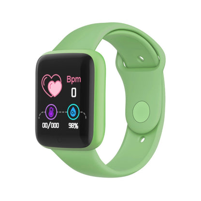 Montre intelligente Y68M 1,44 pouces, prend en charge la surveillance de l'oxygène dans le sang de la fréquence cardiaque et de la pression artérielle