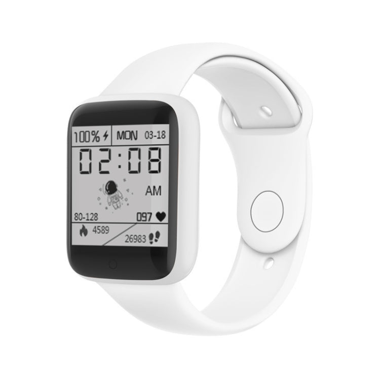 Montre intelligente Y68M 1,44 pouces, prend en charge la surveillance de l'oxygène dans le sang de la fréquence cardiaque et de la pression artérielle