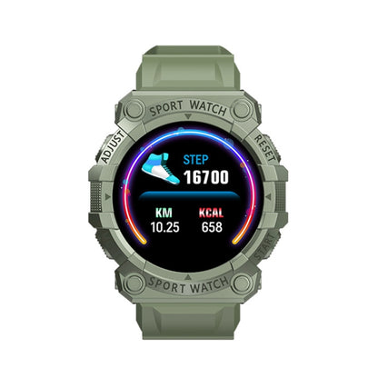 Montre intelligente de sport à écran couleur FD68S de 1,44 pouces, prise en charge de la fréquence cardiaque/mode multisports, FD68S