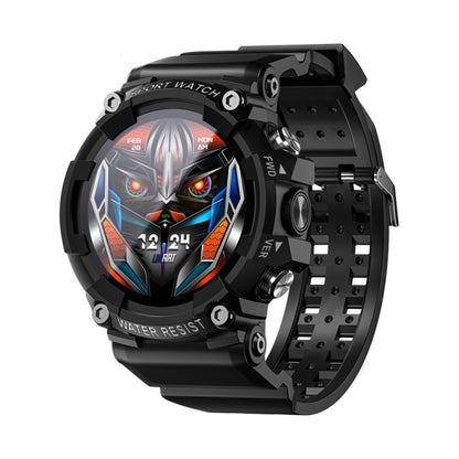 LOKMAT ATTACK 3 Montre intelligente de sport avec écran TFT de 1,28 pouces, prise en charge des appels Bluetooth, ATTACK 3