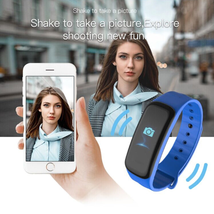 TLW B1 Plus Fitness Tracker 0,96 pouces Écran couleur Bluetooth 4.0 Bracelet intelligent, IP67 étanche, prise en charge du mode sport / moniteur de fréquence cardiaque / moniteur de sommeil / rappel d'informations, B1 Black, B1 Blue, B1 Red