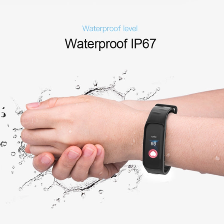 TLW B1 Plus Fitness Tracker 0,96 pouces Écran couleur Bluetooth 4.0 Bracelet intelligent, IP67 étanche, prise en charge du mode sport / moniteur de fréquence cardiaque / moniteur de sommeil / rappel d'informations, B1 Black, B1 Blue, B1 Red