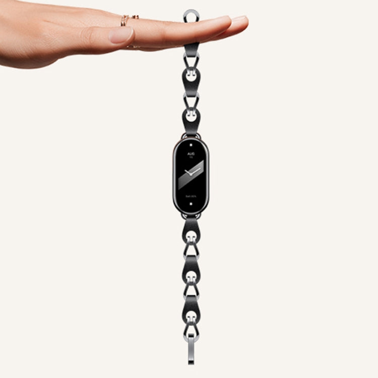 Original pour bracelet en acier inoxydable Xiaomi Mi Band 8 Fashion