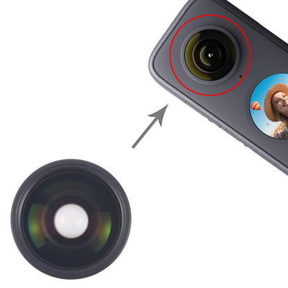 Cache d'objectif de caméra arrière OEM pour Insta360 X2, For Insta360 One X2