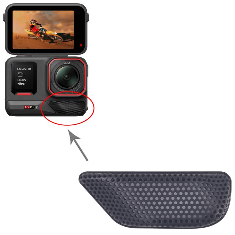 Cache-microphone d'origine pour Insta360 Ace Pro 2, For Insta360 Ace Pro 2(Original Microphone Cover)