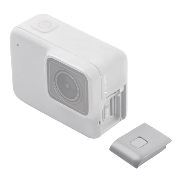 Couvercle de porte d'interface latérale blanche, pièce de réparation pour GoPro HERO7