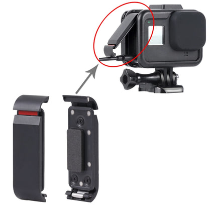 Cache latéral en métal d'origine pour GoPro HERO8 noir