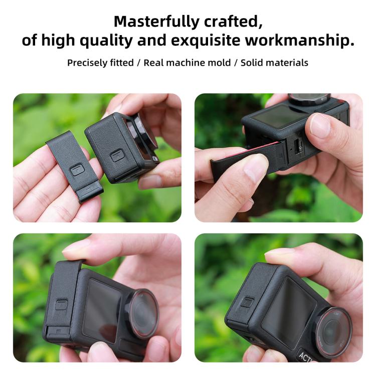 Cache latéral de batterie pour DJI Osmo Action 5 Pro, For DJI Osmo Action 5 Pro