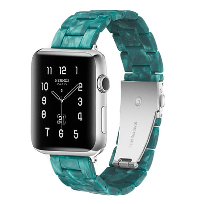 Bracelet de montre en résine de mode simple pour, For Apple Watch Series 4 40mm & Series 3 & 2 & 1 38mm, For Apple Watch Series 4 44mm & Series 3 & 2 & 1 42mm
