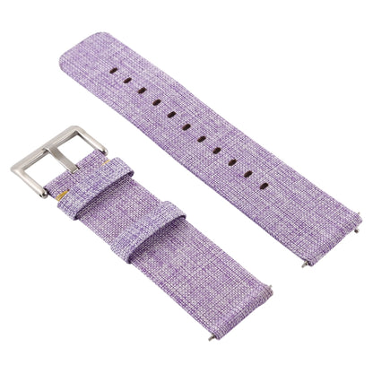 Dragonne en toile de mode simple pour Fitbit Versa