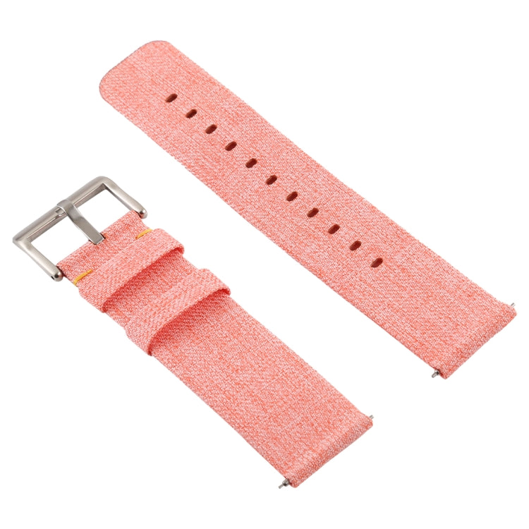 Dragonne en toile de mode simple pour Fitbit Versa