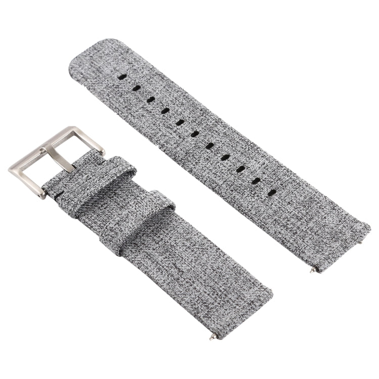 Dragonne en toile de mode simple pour Fitbit Versa
