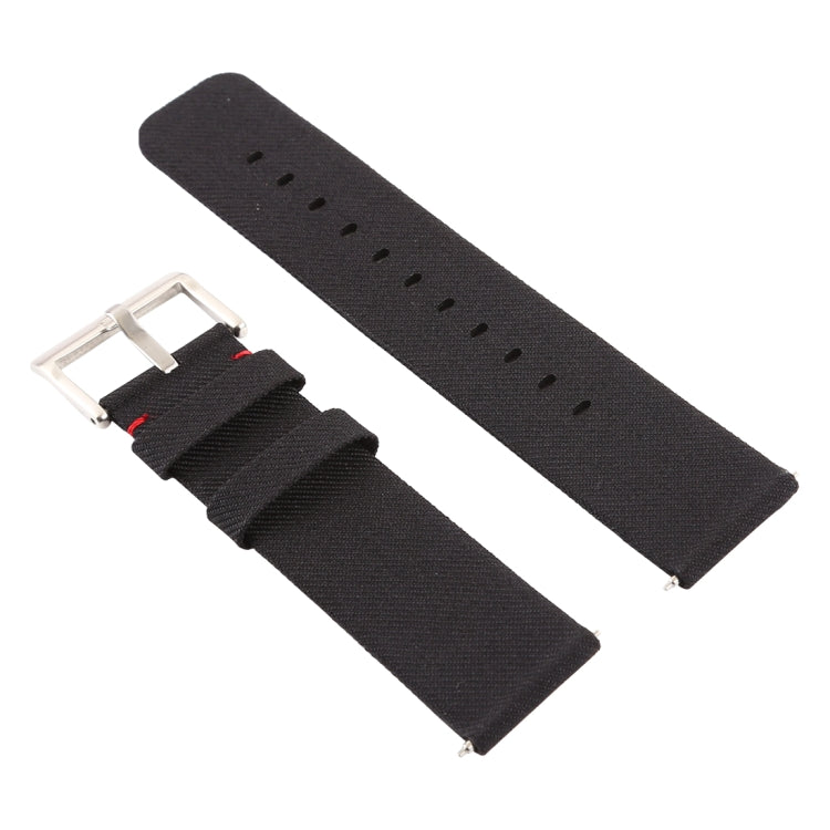 Dragonne en toile de mode simple pour Fitbit Versa