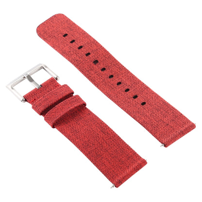 Dragonne en toile de mode simple pour Fitbit Versa