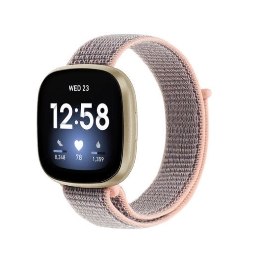 Pour bracelet de montre Fitbit Versa 3 en nylon