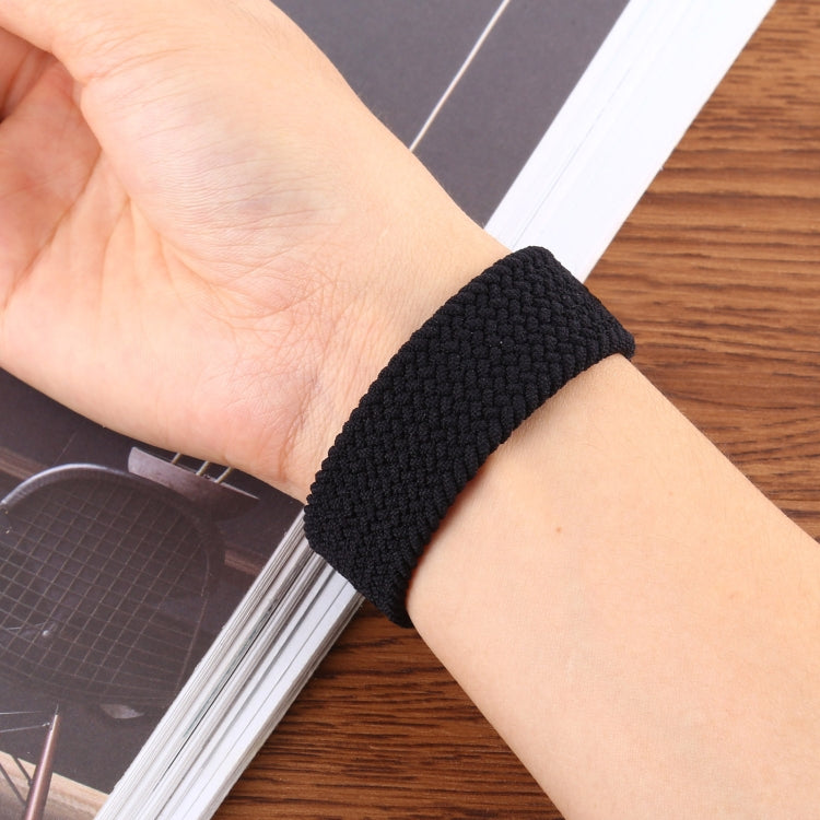 Bracelet de montre tissé en nylon à un tour pour Apple Watch Series 6 & SE & 5 & 4 40mm / 3 & 2 & 1 38mm, S, M, L
