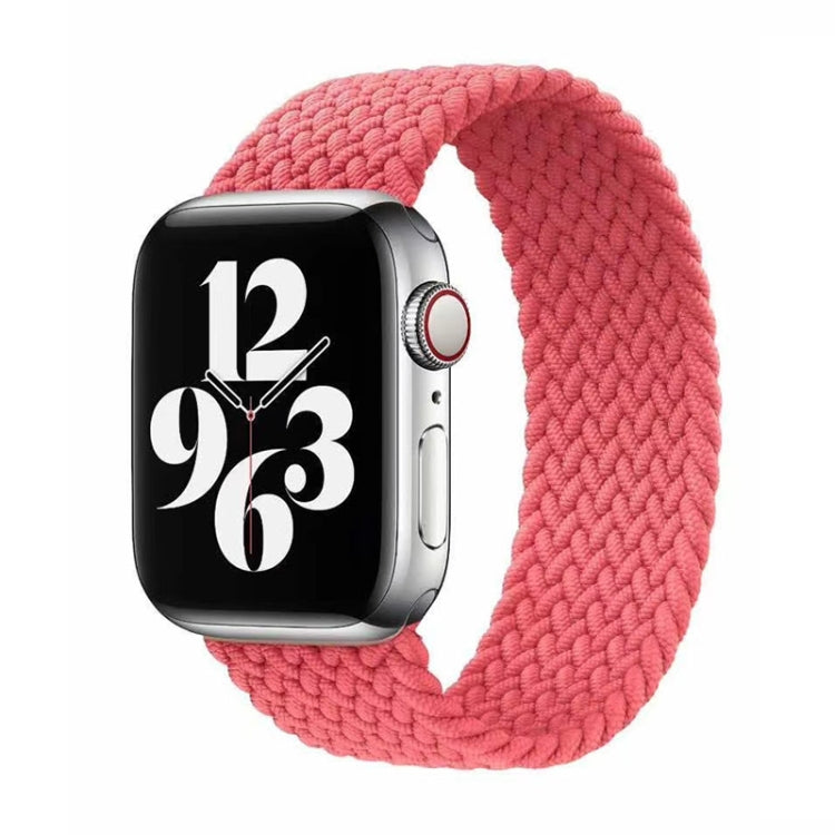 Bracelet de montre tissé en nylon à un tour pour Apple Watch Series 6 & SE & 5 & 4 40mm / 3 & 2 & 1 38mm, S, M, L