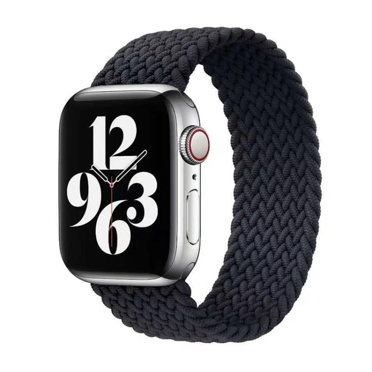 Bracelet de montre tissé en nylon à un tour pour Apple Watch Series 6 & SE & 5 & 4 44mm / 3 & 2 & 1 42mm, S, M, L