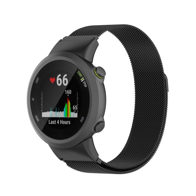 Pour Garmin Forerunner 45 / 45S / Swim2 Bracelet de montre milanais de remplacement, For Garmin Forerunner 45 / 45S