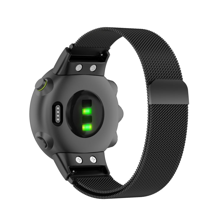 Pour Garmin Forerunner 45 / 45S / Swim2 Bracelet de montre milanais de remplacement, For Garmin Forerunner 45 / 45S