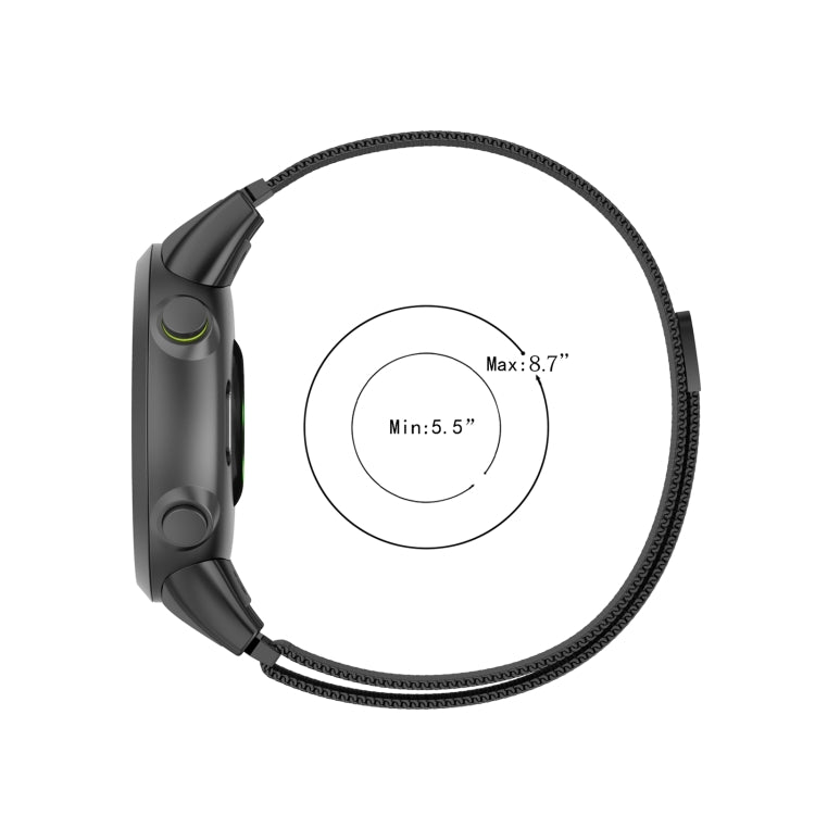 Pour Garmin Forerunner 45 / 45S / Swim2 Bracelet de montre milanais de remplacement, For Garmin Forerunner 45 / 45S