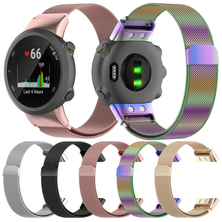 Pour Garmin Forerunner 45 / 45S / Swim2 Bracelet de montre milanais de remplacement, For Garmin Forerunner 45 / 45S