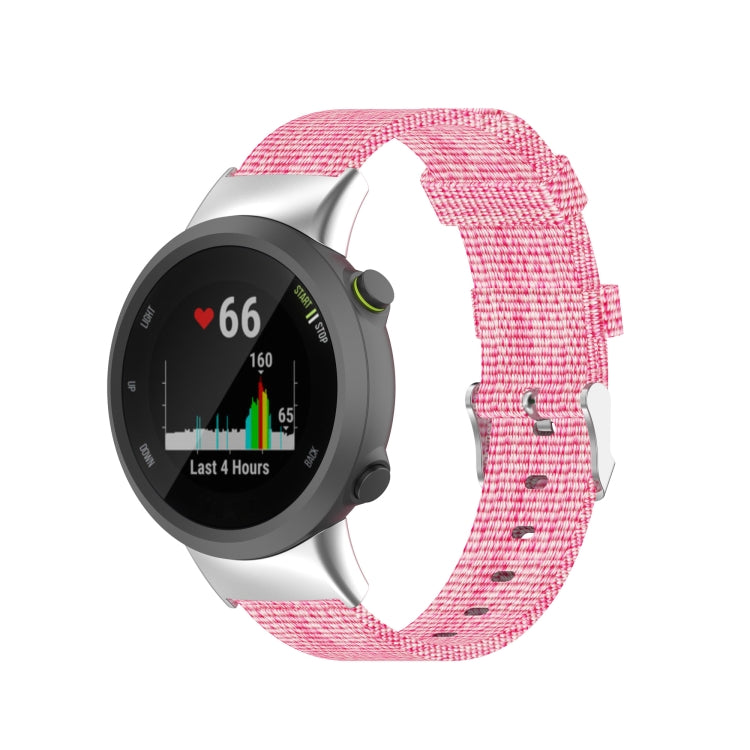 Pour Garmin Forerunner 45 / 45S / Swim 2 Bracelet de remplacement universel en toile de nylon Bracelet de montre, For Garmin Forerunner 45 / 45S