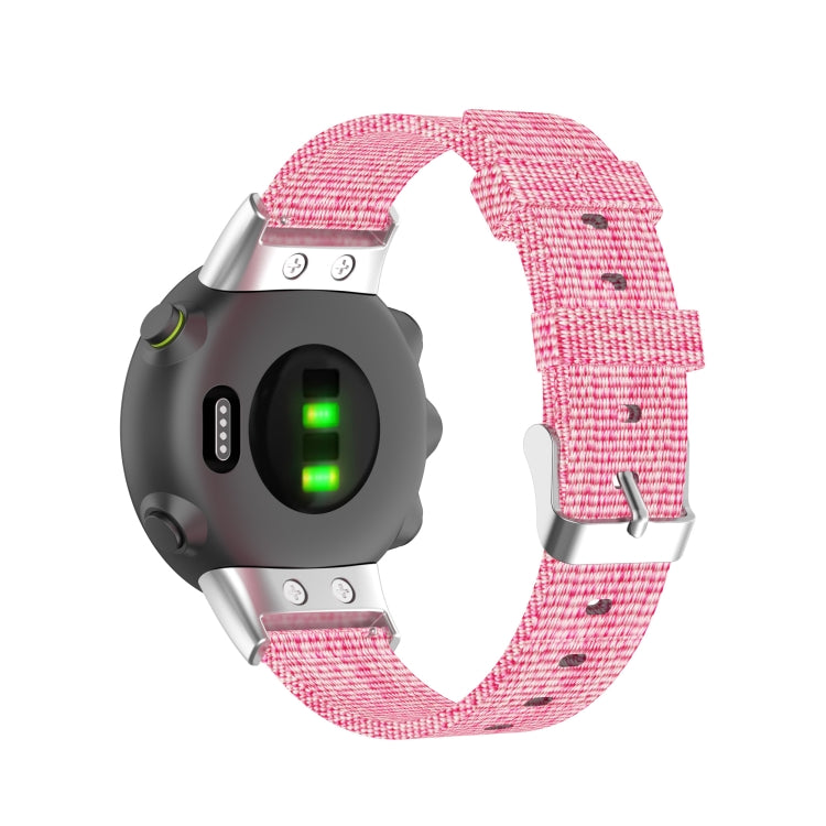 Pour Garmin Forerunner 45 / 45S / Swim 2 Bracelet de remplacement universel en toile de nylon Bracelet de montre, For Garmin Forerunner 45 / 45S