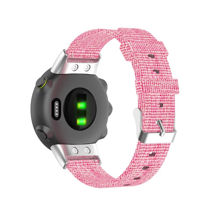 Pour Garmin Forerunner 45 / 45S / Swim 2 Bracelet de remplacement universel en toile de nylon Bracelet de montre, For Garmin Forerunner 45 / 45S