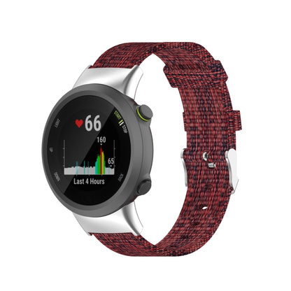 Pour Garmin Forerunner 45 / 45S / Swim 2 Bracelet de remplacement universel en toile de nylon Bracelet de montre, For Garmin Forerunner 45 / 45S