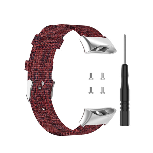 Pour Garmin Forerunner 45 / 45S / Swim 2 Bracelet de remplacement universel en toile de nylon Bracelet de montre, For Garmin Forerunner 45 / 45S