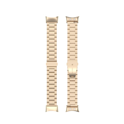 Pour Garmin Forerunner 45/45S/Swim 2 universel trois perles en acier inoxydable bracelet de remplacement bracelet de montre, For Garmin Forerunner 45 / 45S