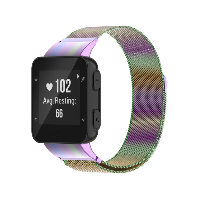 Pour Garmin Forerunner 35 / 30 bracelet de montre de remplacement milanais, For Garmin Forerunner 35 / 30