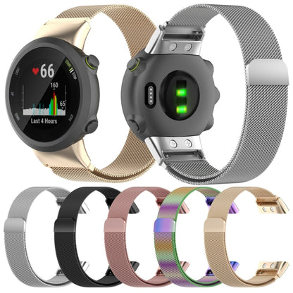Pour Garmin Forerunner 35 / 30 bracelet de montre de remplacement milanais, For Garmin Forerunner 35 / 30