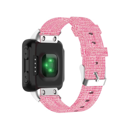 Bracelet de montre de remplacement universel en toile de nylon, For Garmin Forerunner 35 / 30