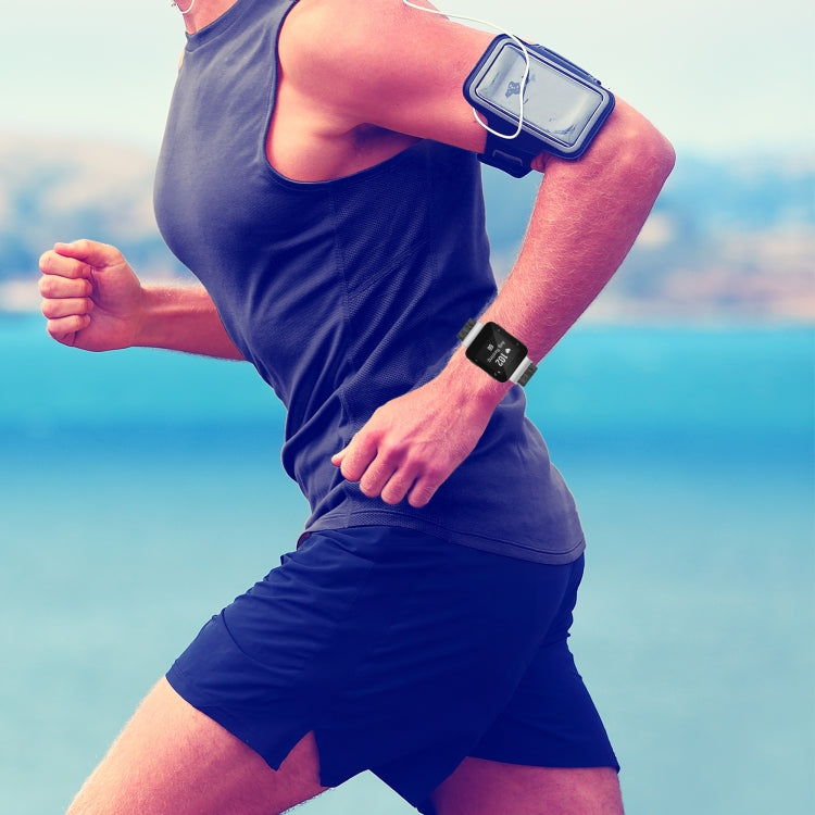 Bracelet de montre de remplacement universel en toile de nylon, For Garmin Forerunner 35 / 30