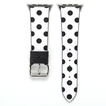 Bracelet de montre Fashion Dot Series pour Apple Watch Series 6 & SE & 5 & 4 40mm / 3 & 2 & 1 38mm, For Apple Watch Series 8&7 41mm / SE 2&6&SE&5&4 40mm / 3&2&1 38mm, For Apple Watch Series 7 41mm / 6 & SE & 5 & 4 40mm / 3 & 2 & 1 38mm