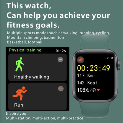 H55Pro Montre Bluetooth intelligente à écran TFT de 1,4 pouces, moniteur de sommeil / moniteur de fréquence cardiaque / moniteur de pression artérielle, style: bracelet en silicone, Style: Silicone Strap(Green), Style: Silicone Strap(Dark Blue)        ...