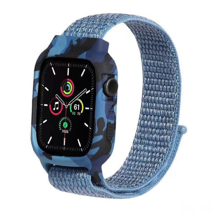 Bracelets de rechange en nylon pour bracelets de montre Apple Watch Series 6 & SE & 5 & 4 40mm / 3 & 2 & 1 38mm, For Apple Watch Series 7 41mm / 6 & SE & 5 & 4 40mm / 3 & 2 & 1 38mm